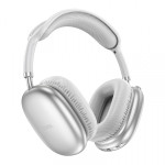 Наушники накладные беспроводные Hoco W35 Air серебристые