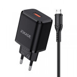 Зарядное устройство Jokade JB032 QC3.0 3А с Micro черное