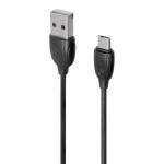 Кабель FUMIKO CA03 Micro USB 2.4A черный 1 м техпак