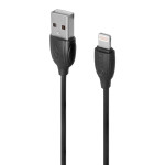 Кабель FUMIKO CA03 Lightning 2.4A черный 1 м