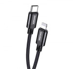Кабель Kakusiga KSC-970 Type-C / Lightning 3А PD27W черный 1 м