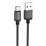 Кабель Borofone BX87 Type-C 3А черный 1 м