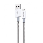 Кабель Kakusiga KSC-723 Micro USB 2.4A черный 1 м