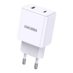 Зарядное устройство Kakusiga KSC-928 PD20W+QC3.0 3А белое