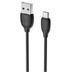Кабель Borofone BX19 Micro USB 2.4А черный 1 м