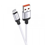 Кабель Jokade JA022 Lightning 3A силиконовый белый 1 м