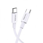Кабель Kakusiga KSC-952 Type-C / Type-C 3А силиконовый белый 1 м