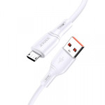Кабель Jokade JA035 Micro USB 5A силиконовый белый 1 м