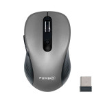 Мышь беспроводная FUMIKO HUSH серая