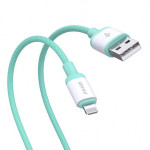 Кабель Jokade JA014 Lightning 5A зеленый 1 м