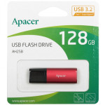 Флешка Apacer AH25B 128GB красно-черная USB 3.2