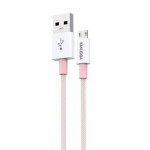 Кабель Kakusiga KSC-723 Micro USB 2.4A розовый 1 м