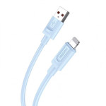 Кабель Kakusiga KSC-963 Lightning 3A силиконовый голубой 1 м