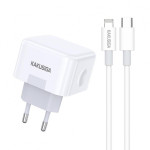 Зарядное устройство Kakusiga KSC-817 PD20W 3А с Lightning белое