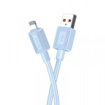 Кабель Jokade JA029 Lightning 5A силиконовый голубой 1 м