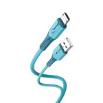 Кабель Jokade JA015 Micro USB 5A силиконовый бирюзовый 1 м