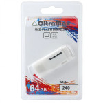 Флешка OltraMax OM-240 64GB белая USB 2.0