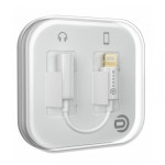 Переходник Dream LA01 Lightning / AUX белый