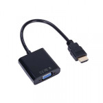 Кабель Dream AD1 HDMI / VGA 25 см черный