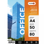 Цветная офисная бумага FUMIKO 80гр А4 50л. оранжевая