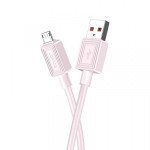 Кабель Jokade JA029 Micro USB 5A силиконовый розовый 1 м