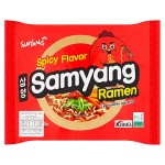 Лапша быстрого приготовления Samyang Ramen Spicy Flavor Cup острая со вкусом курицы с овощами, 120 г