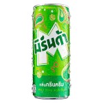 Газированный напиток Mirinda Green Cream со вкусом зеленой крем-соды, 245 мл