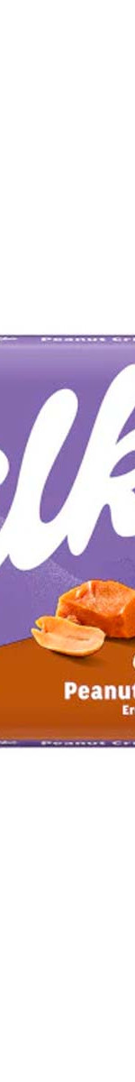 Шоколад Milka Peanut Crispy Caramel с арахисом и хрустящей карамелью, 90 г