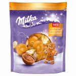 Шоколадные конфеты Milka Gingerbread Fine с имбирным пряником, 90 г