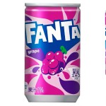 Газированный напиток Fanta Grape со вкусом винограда, 160 мл