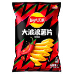 Картофельные чипсы Lay’s Big Wave Pure Spicy острые со вкусом перца, 70 г