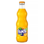 Газированный напиток Fanta Orange со вкусом апельсина (в стекле), 330 мл