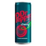 Газированный напиток Dr Pepper Cherry со вкусом вишни, 330 мл