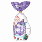 Новогодний подарочный набор Milka Xmas Cup кружка + шоколад, 99 г