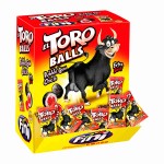 Жевательная резинка Fini el Toro Balls с клубничной начинкой, 5 г