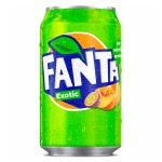 Газированный напиток Fanta Exotic со вкусом экзотических фруктов, 330 мл