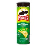 Картофельные чипсы Pringles Rich Cheesy Garlic Насыщенный Сырно-Чесночный соус, 102 г