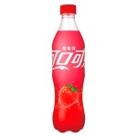 Газированный напиток Coca-Cola Strawberry со вкусом клубники, 500 мл