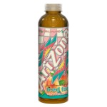 Холодный чёрный чай AriZona Peach Tea со вкусом персика, 591 мл