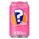 Газированный напиток Fanta WTF с секретным вкусом - красная (без сахара), 330 мл