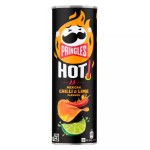 Картофельные чипсы Pringles HOT Mexican Чили и Лайм, 160 г