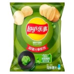 Картофельные чипсы Lay’s Wasabi Flavor со вкусом васаби, 70 г