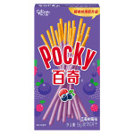 Бисквитные палочки Glico Pocky со вкусом лесных ягод, 55 г