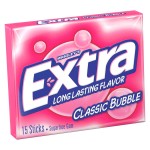 Жевательная резинка Wrigley’s Extra Classic Bubble, 15 пластинок