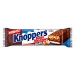 Шоколадный батончик Storck Knoppers Dark Peanut с арахисом в тёмном шоколаде, 40 г