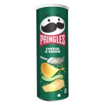 Картофельные чипсы Pringles Cheese &amp; Onion со вкусом сыра и лука, 165 г