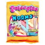 Жевательный мармелад Dulceplus Sour Worms “Червячки кислые”, 100 г