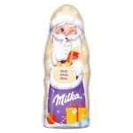 Шоколадная фигурка Milka Weihnachtsmann Weiß Белый Санта, 90 г