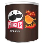 Картофельные чипсы Pringles Hot &amp; Spicy со вкусом острого перца, 40 г