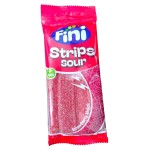 Кислый жевательный мармелад Fini Sour Tongues - Пластинки со вкусом клубники, 90 г